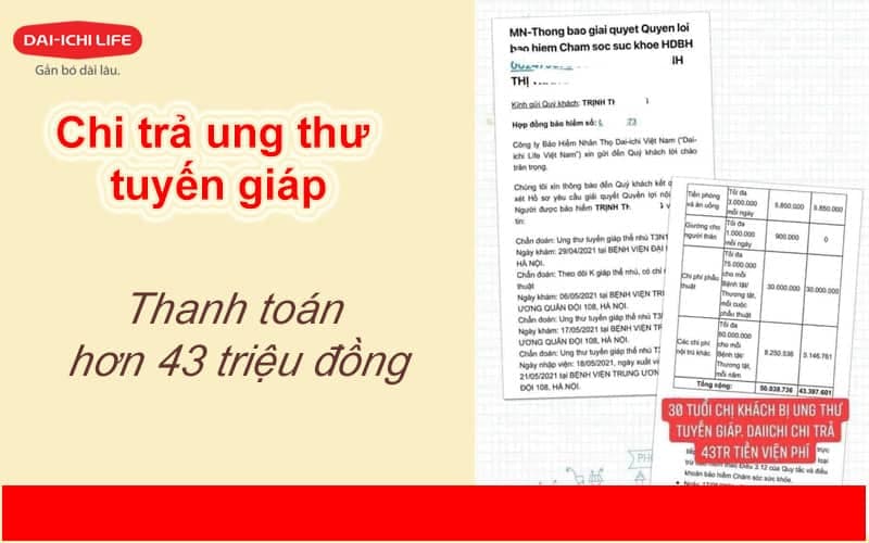 Chi trả ung thư tuyến giáp